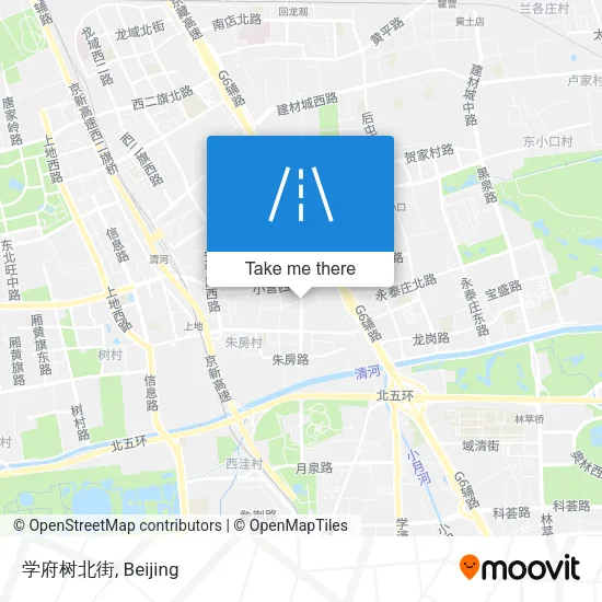 学府树北街 map