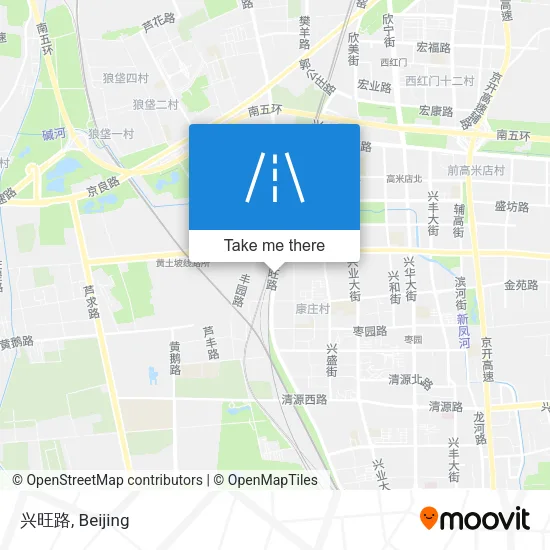 兴旺路 map