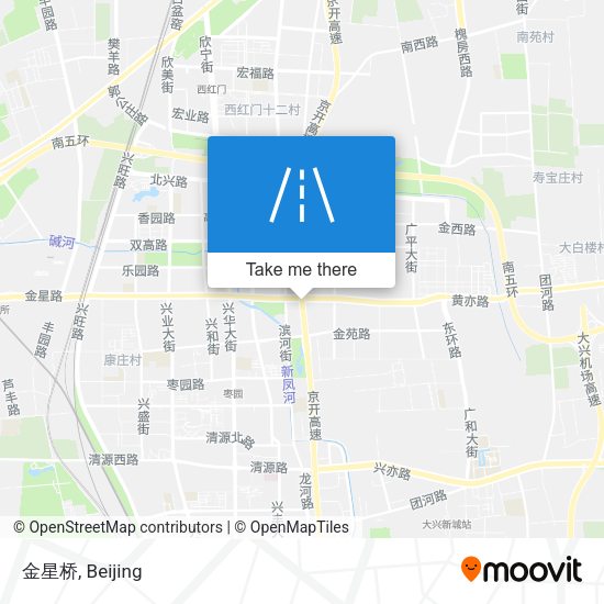 金星桥 map