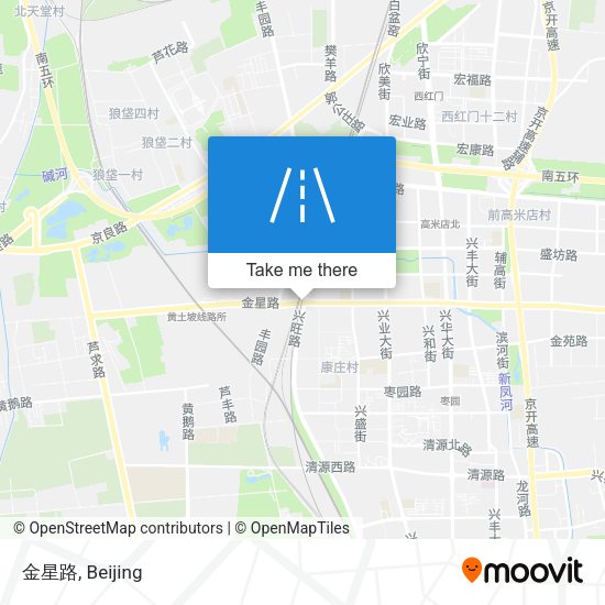 金星路 map