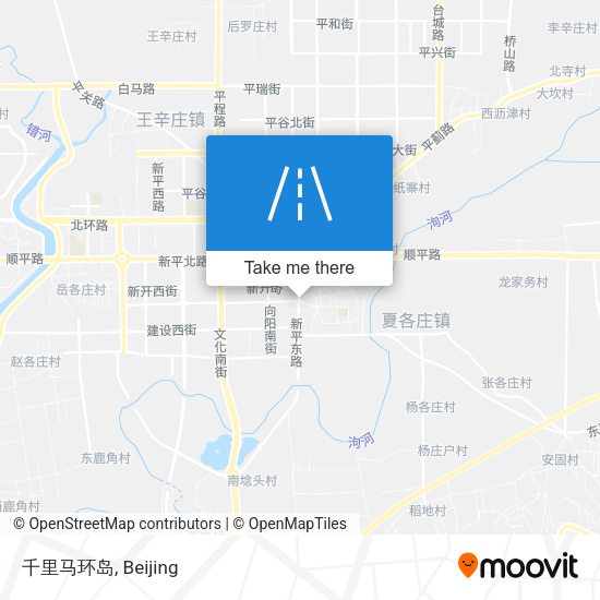 千里马环岛 map