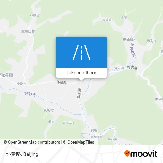 怀黄路 map