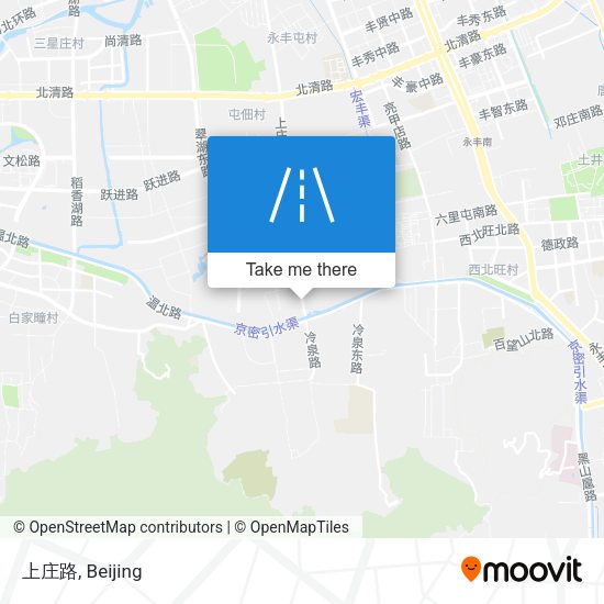 上庄路 map