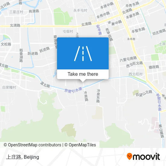上庄路 map