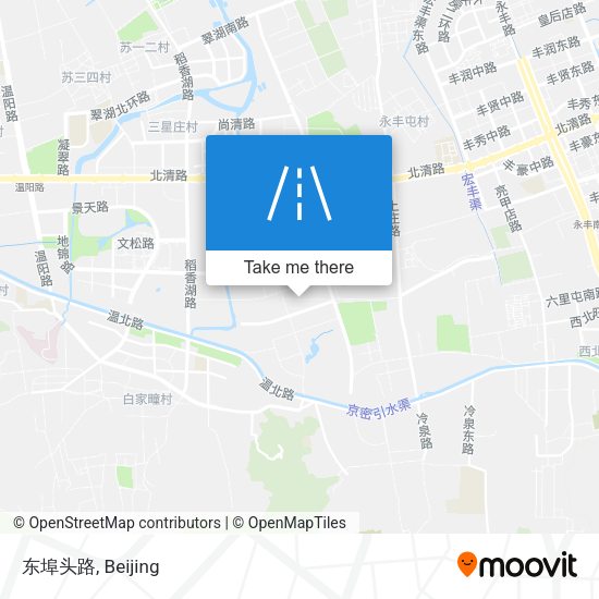 东埠头路 map
