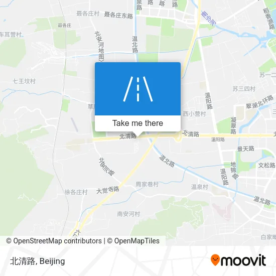 北清路 map
