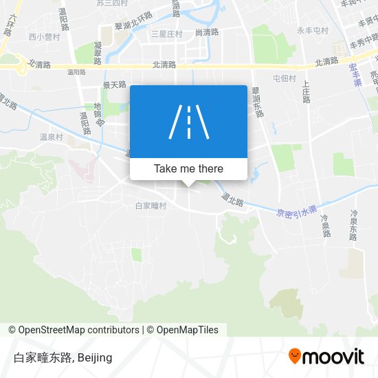 白家疃东路 map
