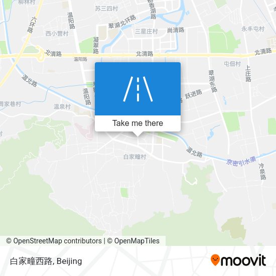白家疃西路 map