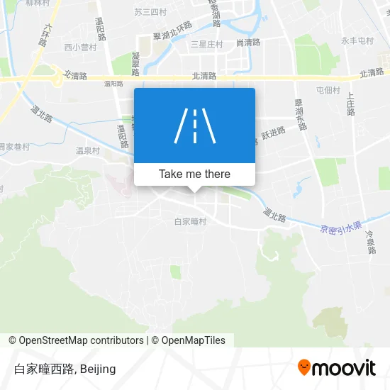 白家疃西路 map