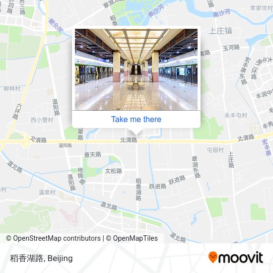 稻香湖路 map