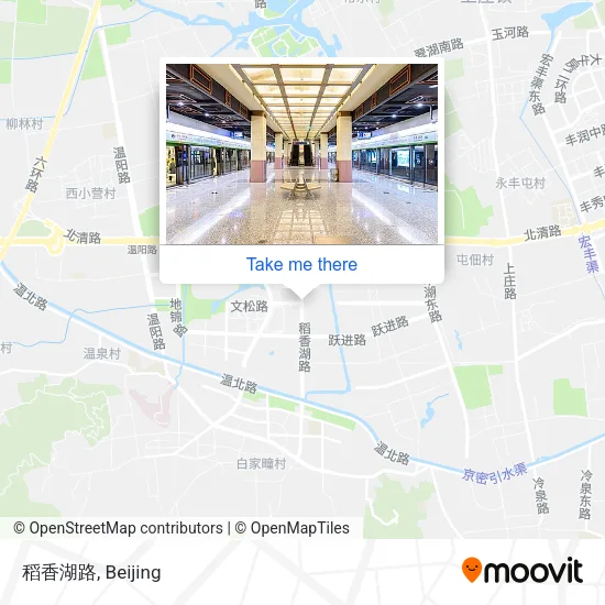 稻香湖路 map