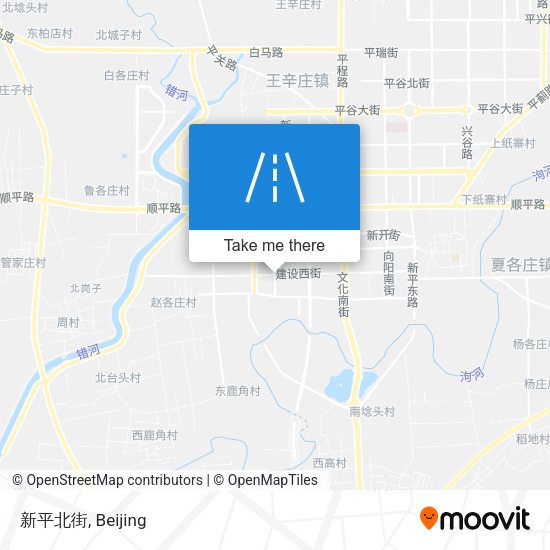 新平北街 map