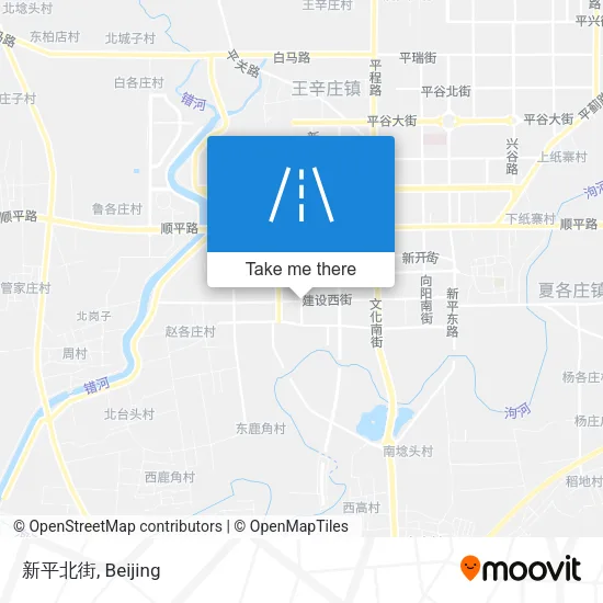 新平北街 map