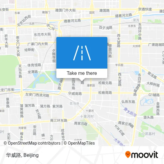 华威路 map