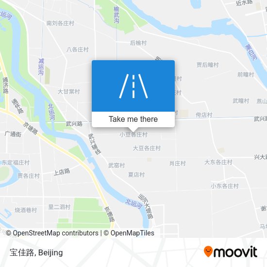 宝佳路 map