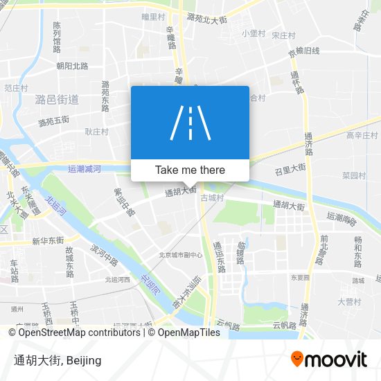 通胡大街 map