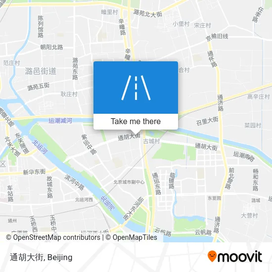 通胡大街 map