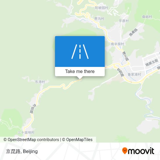 京昆路 map