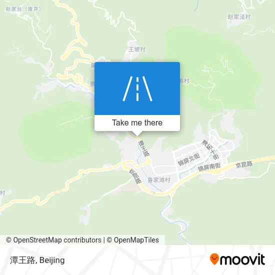 潭王路 map