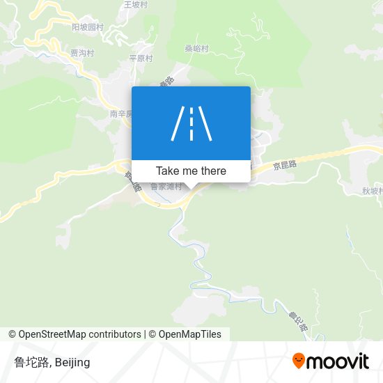 鲁坨路 map