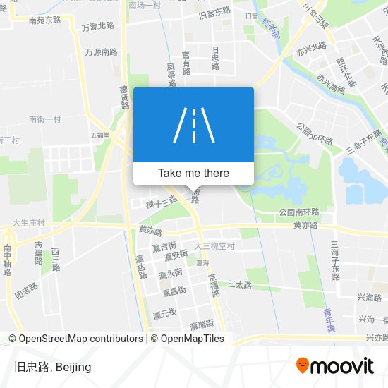 旧忠路 map