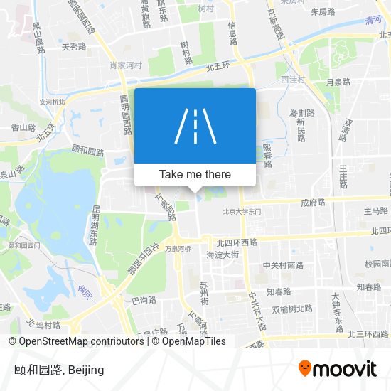 颐和园路 map
