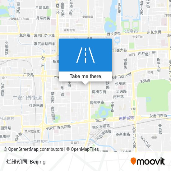 烂缦胡同 map