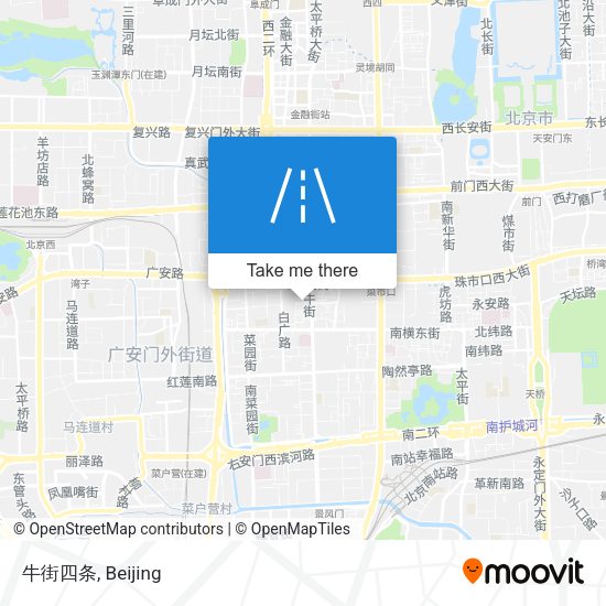 牛街四条 map