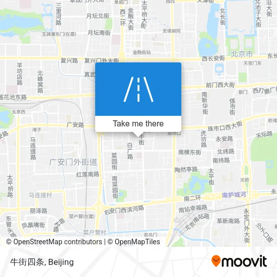 牛街四条 map