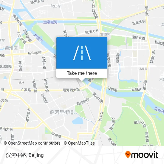 滨河中路 map