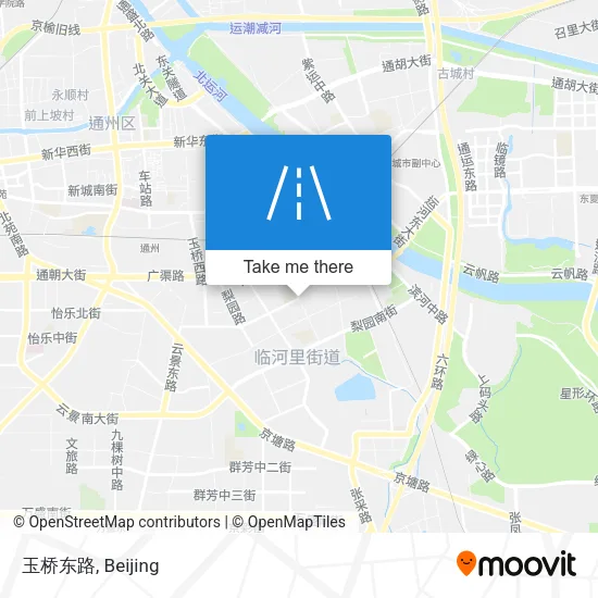 玉桥东路 map