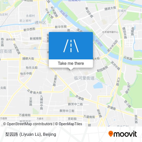 梨园路 (Líyuán Lù) map