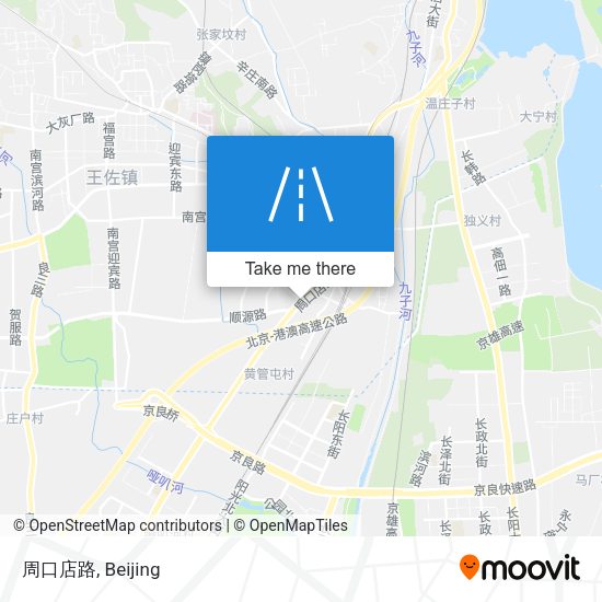 周口店路 map