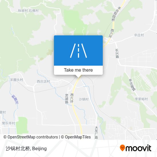沙锅村北桥 map