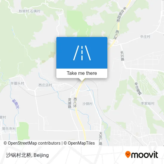 沙锅村北桥 map