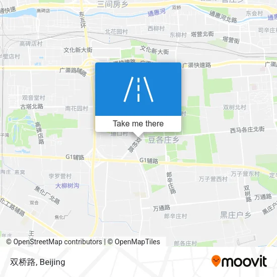 双桥路 map