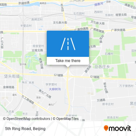5th Ring Road map