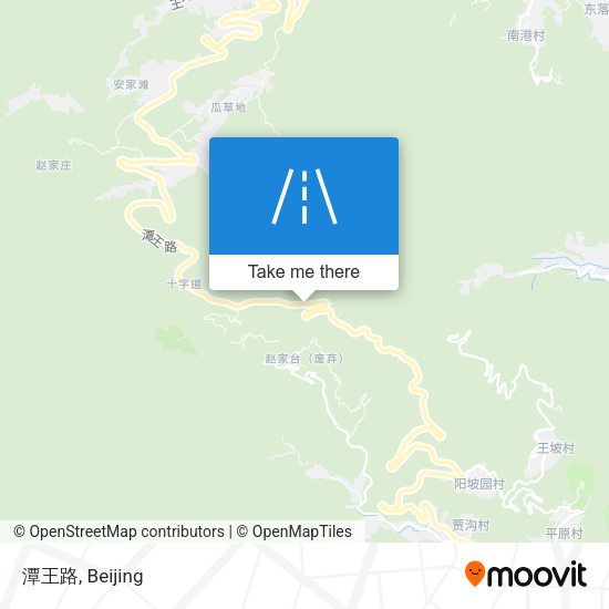 潭王路 map