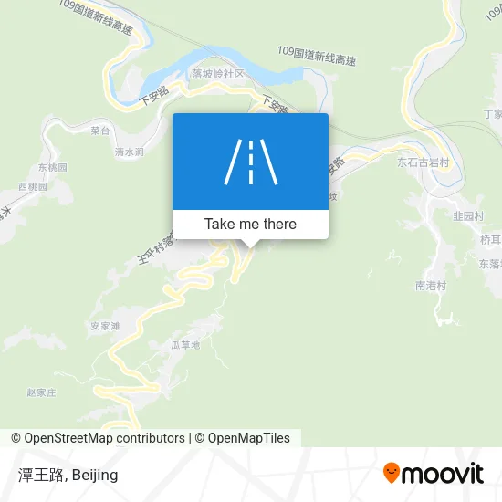 潭王路 map