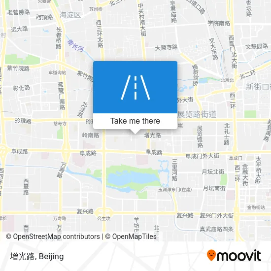 增光路 map