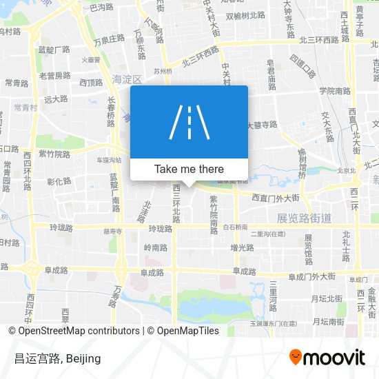 昌运宫路 map