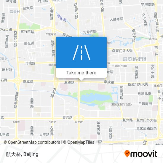 航天桥 map