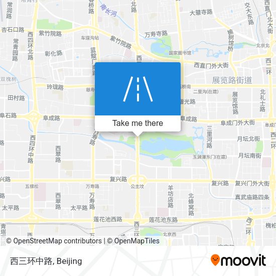西三环中路 map