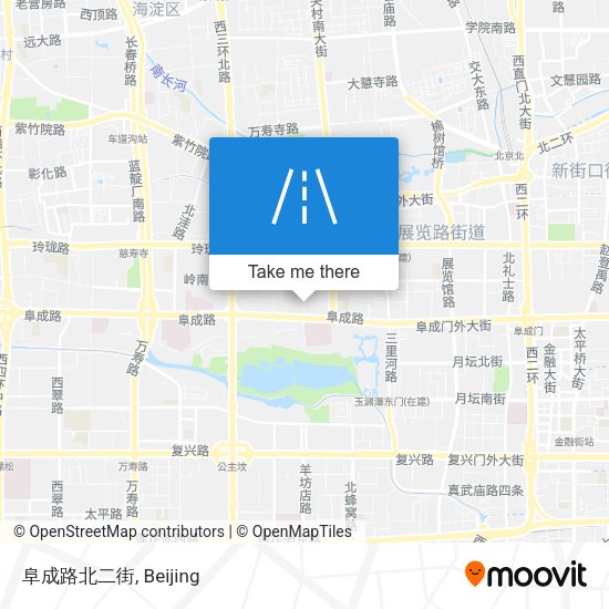 阜成路北二街 map