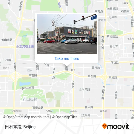 田村东路 map