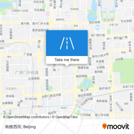 南横西街 map
