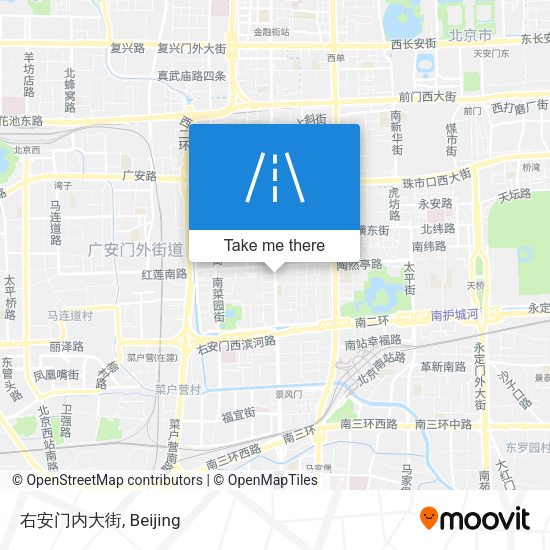 右安门内大街 map