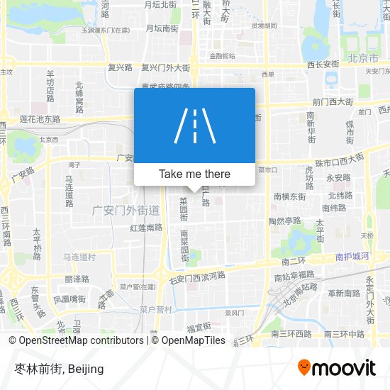 枣林前街 map