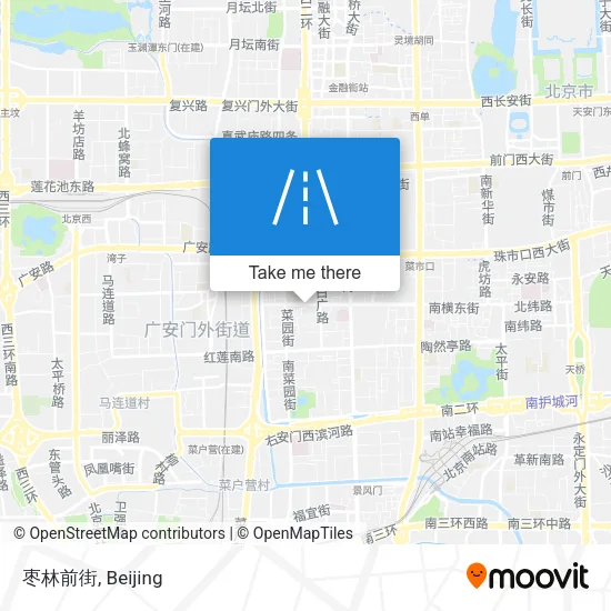 枣林前街 map