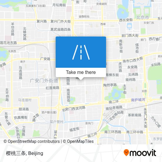 樱桃三条 map